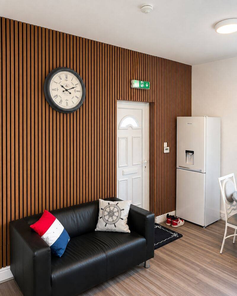 The Nottingham Hideaway open-plan living and kitchen